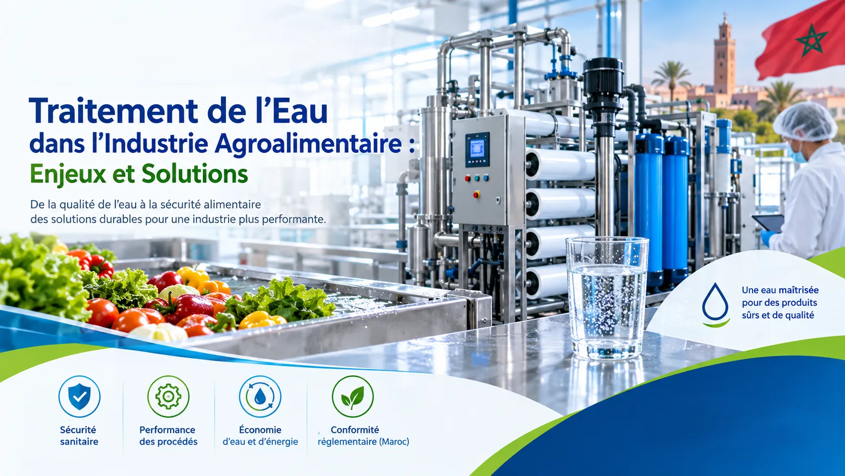 Traitement de l'Eau dans l'Industrie Agroalimentaire : Enjeux et Solutions