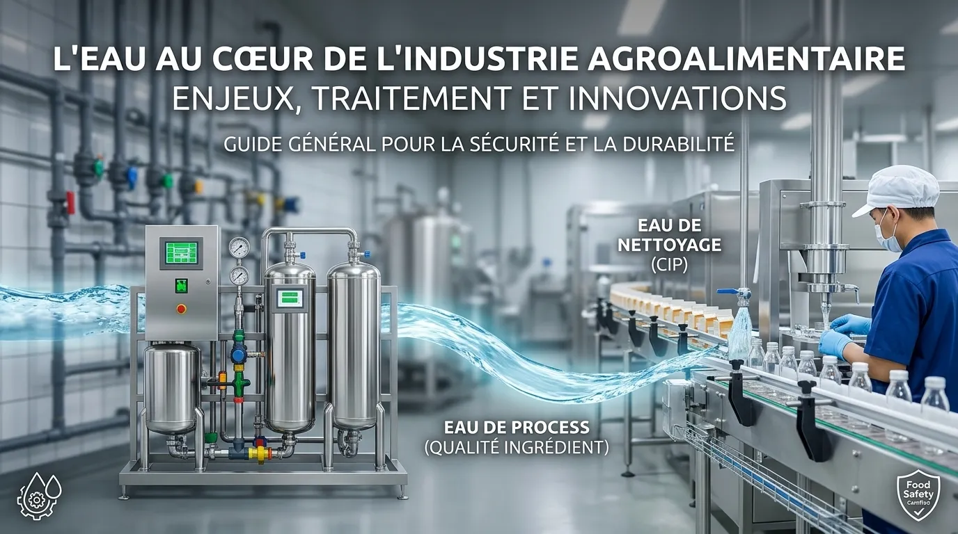 Traitement de l'Eau dans l'Industrie Agroalimentaire