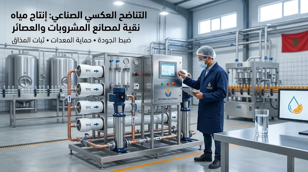 التناضح العكسي الصناعي لمصانع المشروبات والعصائر