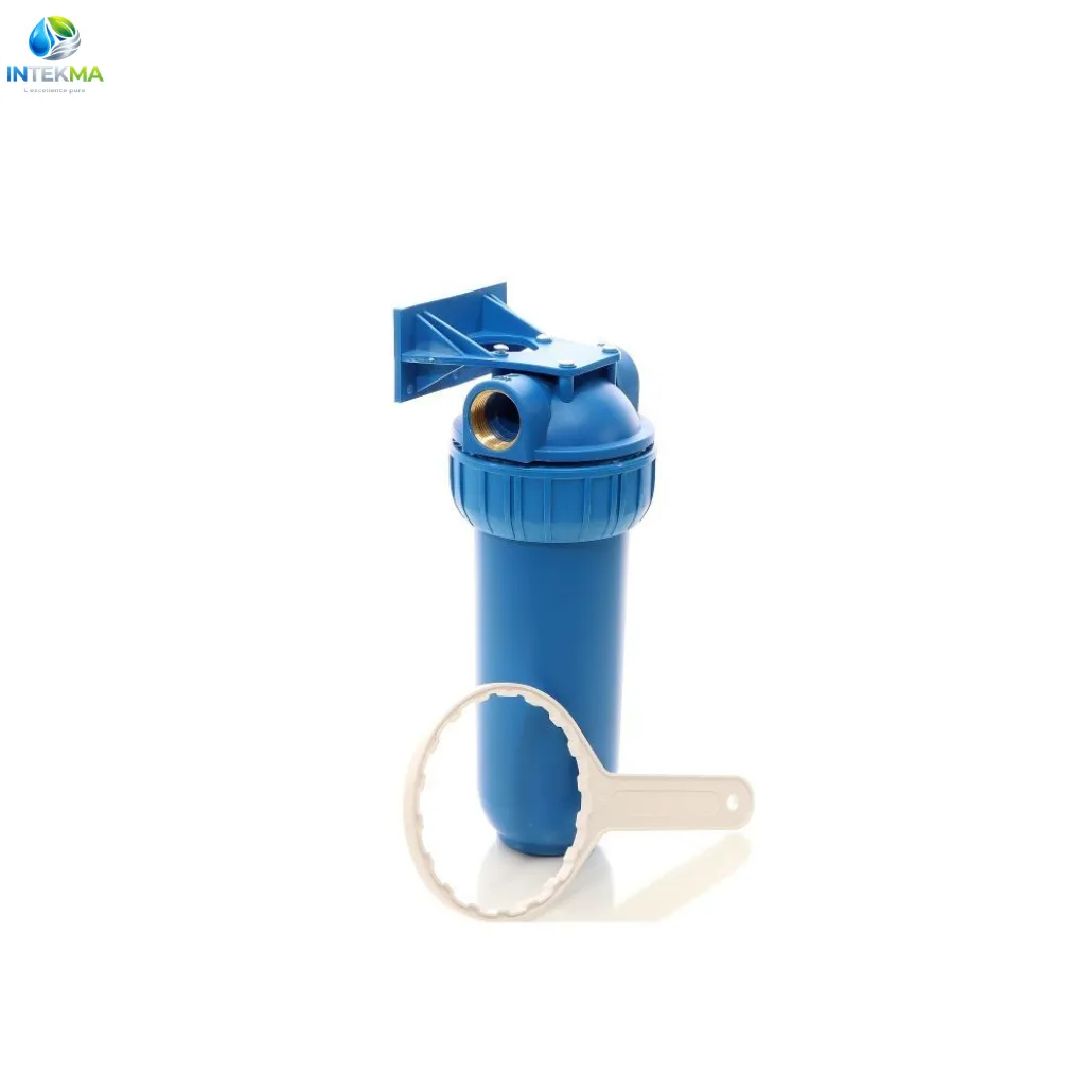 Porte Filtre A Eau Single Blue - 10 Pouces - Raccord 1
