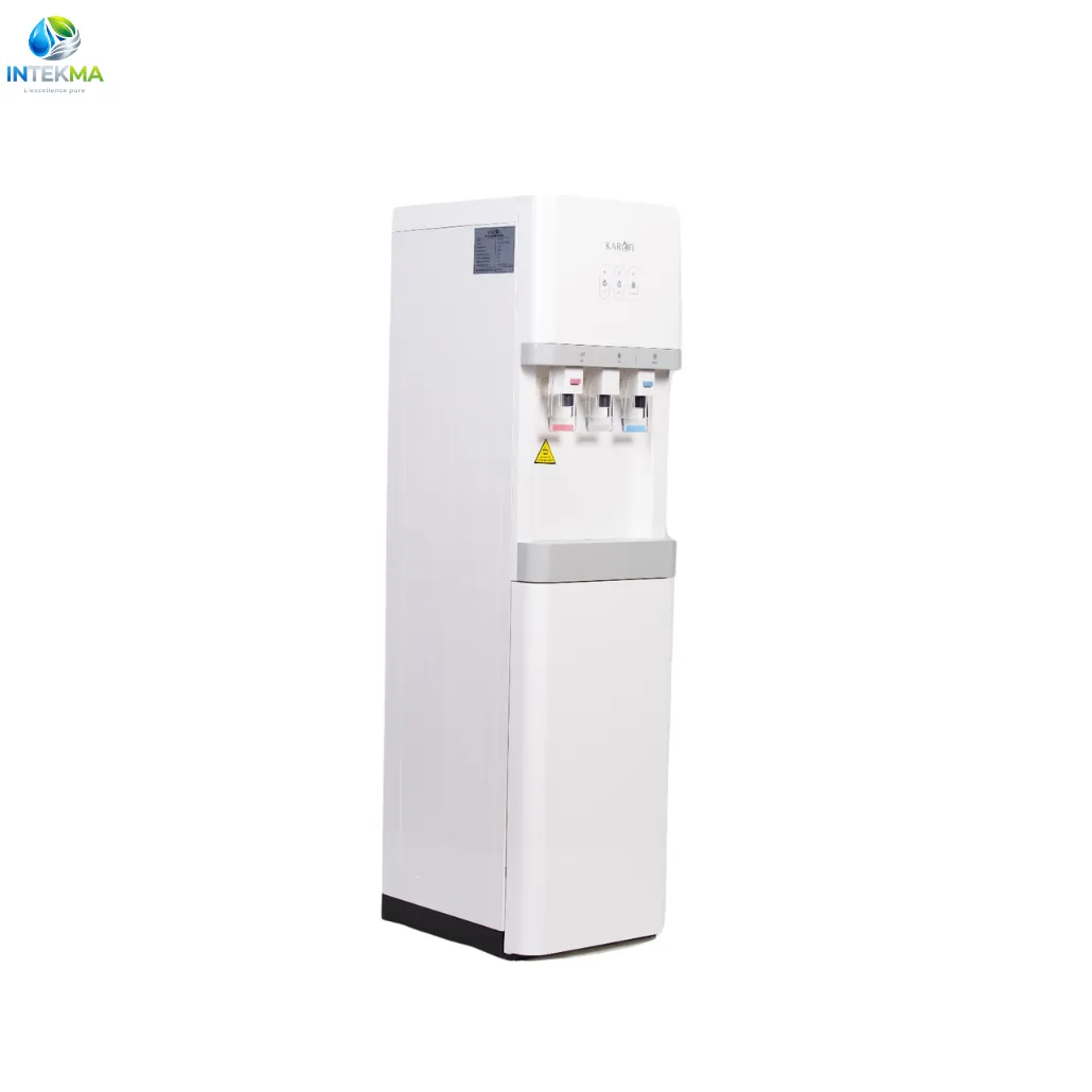 Fontaine à Eau sur Pied avec Osmoseur Intégré KAROFI HCV208 - 6 Étapes - 100 GPD - INTEKMA Fontaines